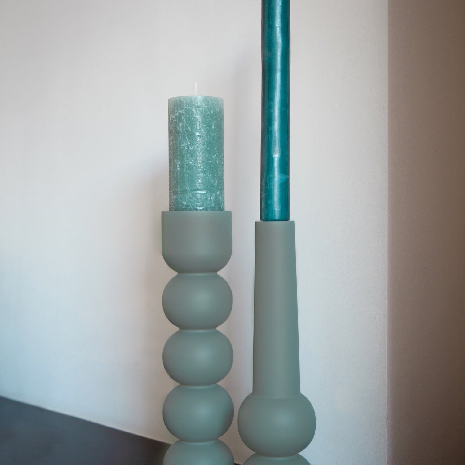 LEMON LILY Set kandelaars high  (2x) -