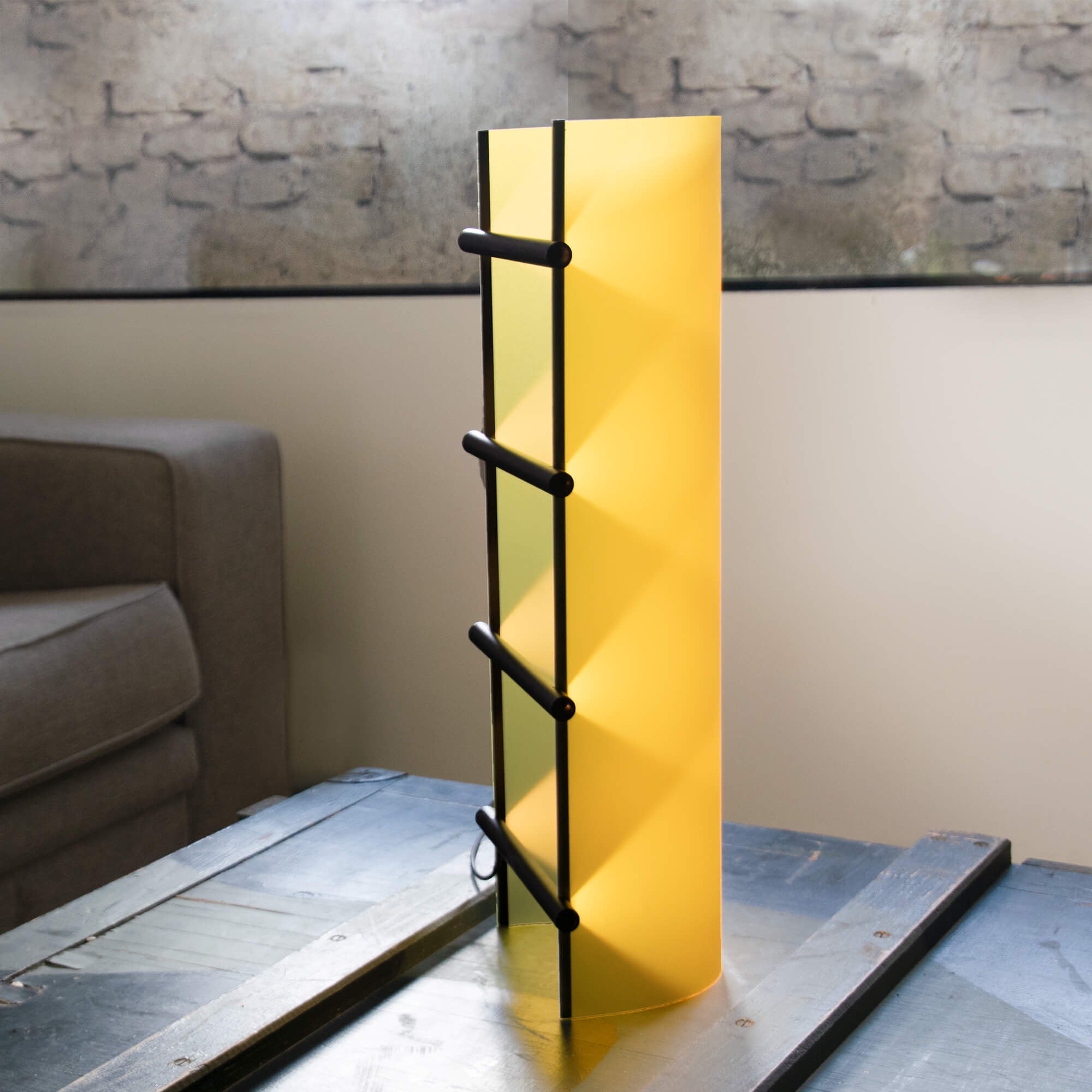 Connection Clamp Lamp 4 - Lemon Yellow