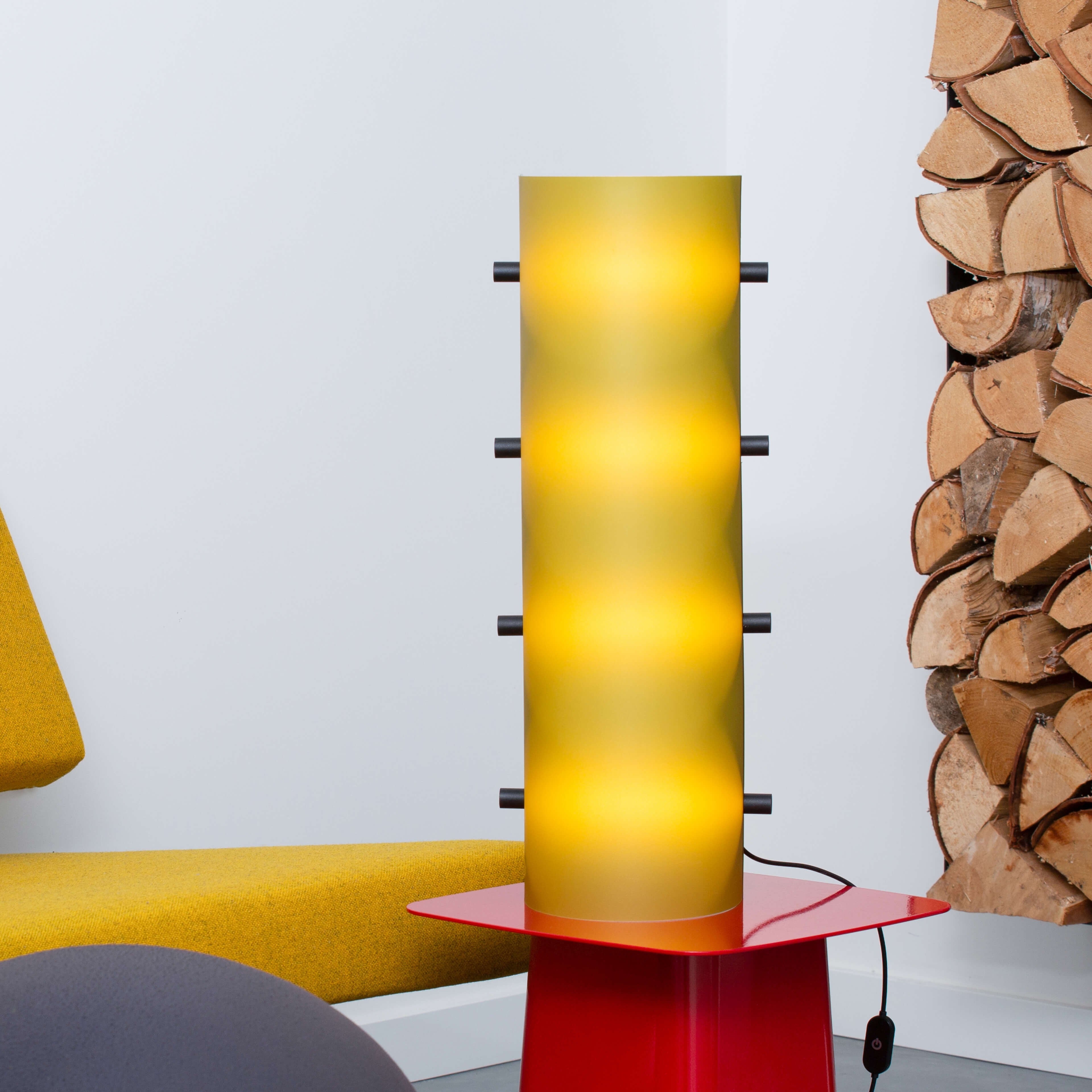 Connection Clamp Lamp 4 - Lemon Yellow