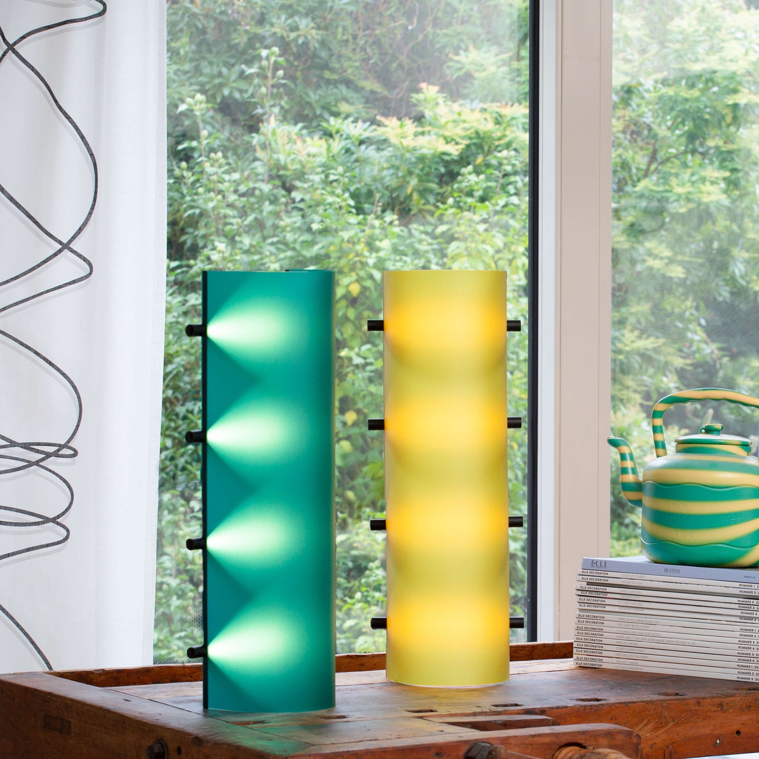 Connection Clamp Lamp 4 - Leaf Dark Green