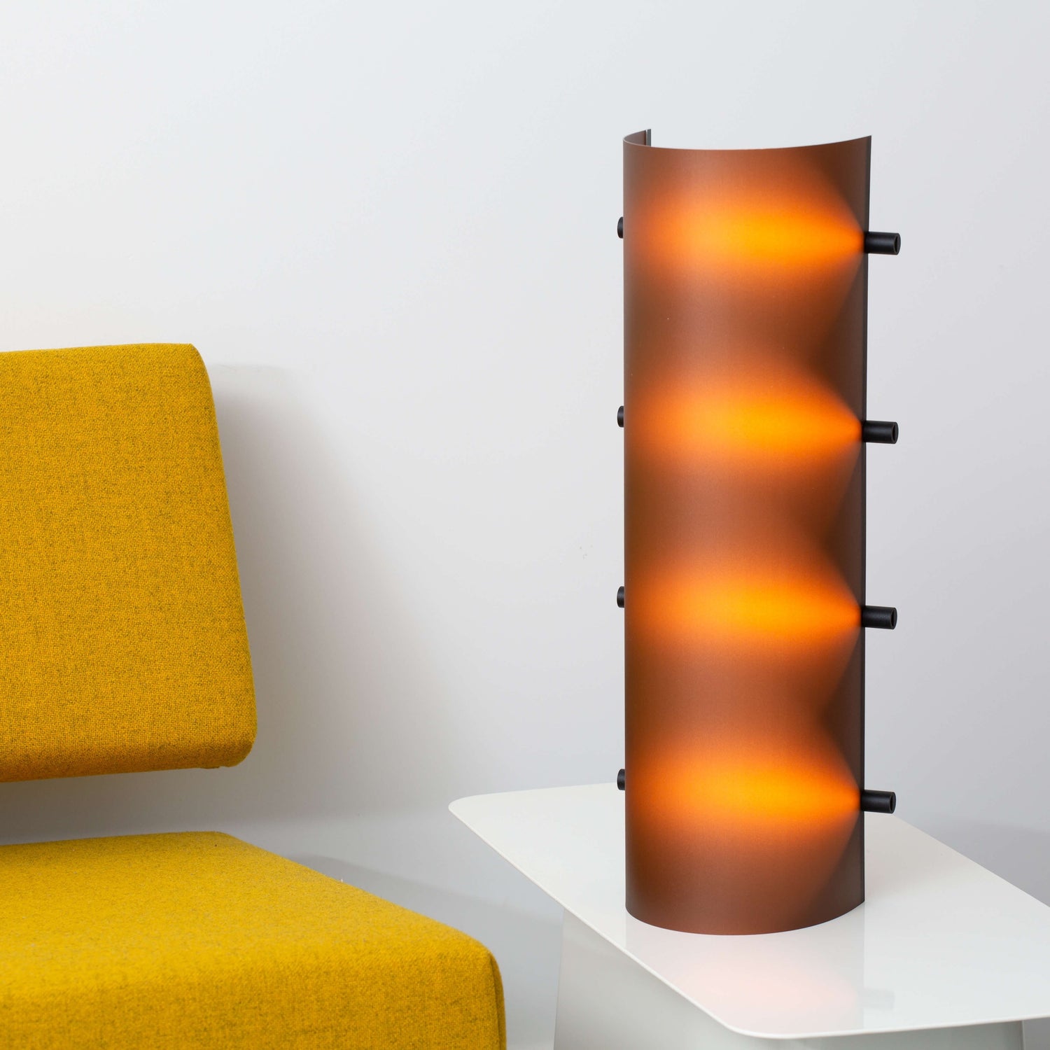 Connection Clamp Lamp 4 - Chocolate Brown