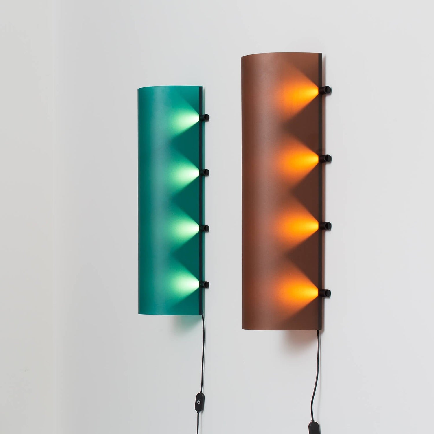 Connection Clamp Lamp 4 - Chocolate Brown