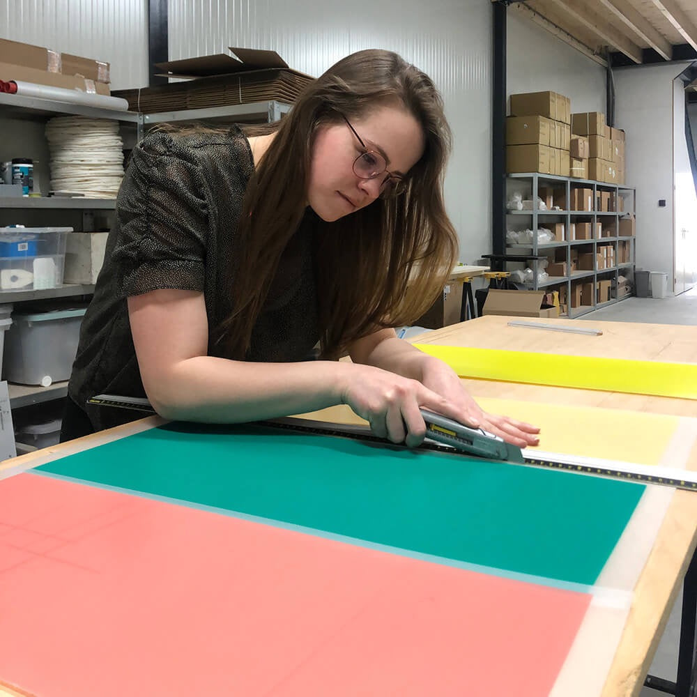 Connection Clamp Lamp 4 - Lemon Yellow