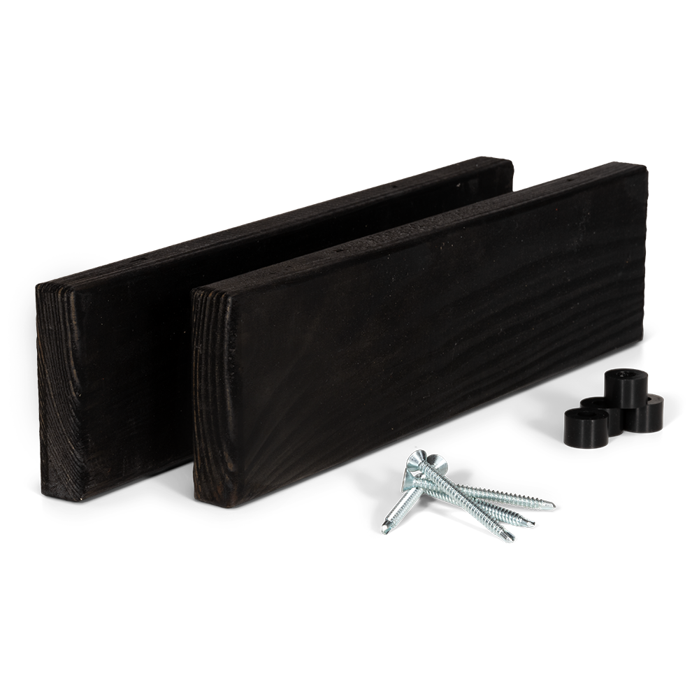 Balkonbar Side Set Black Wash