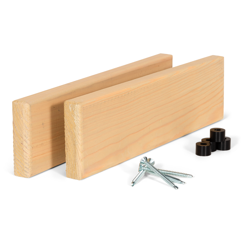 Balkonbar Side Set Ivory Grey Wash