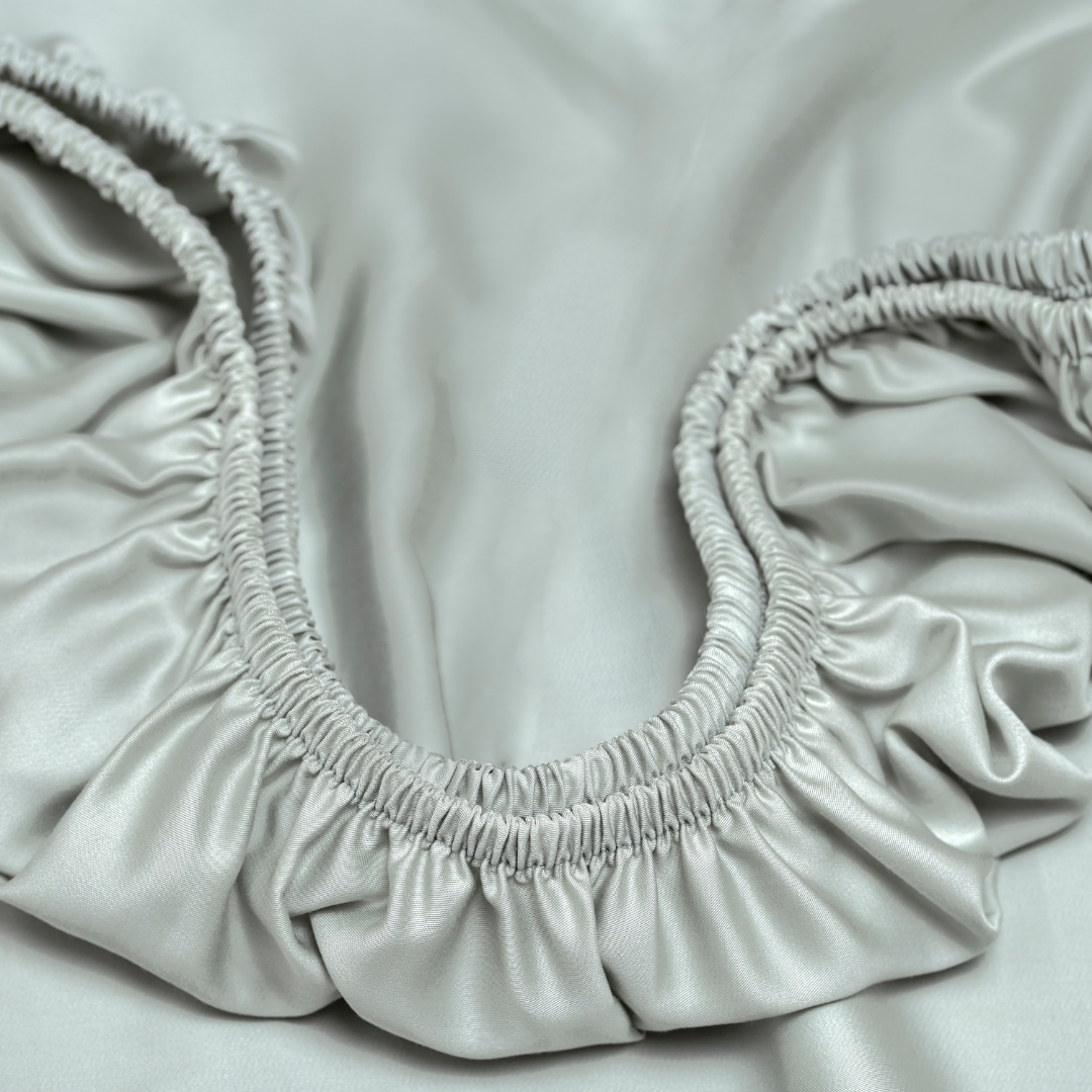 Tencel hoeslaken grijsgroen