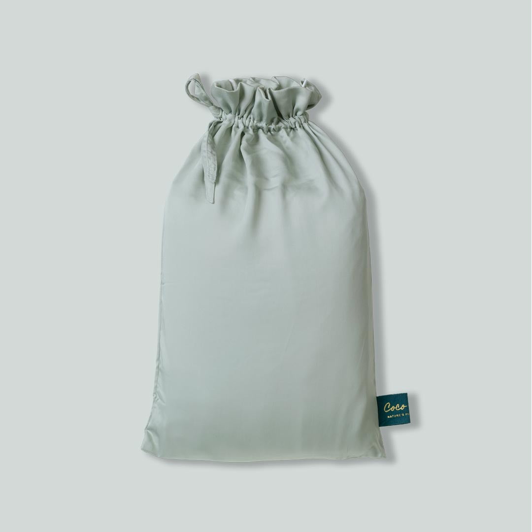 Tencel hoeslaken grijsgroen