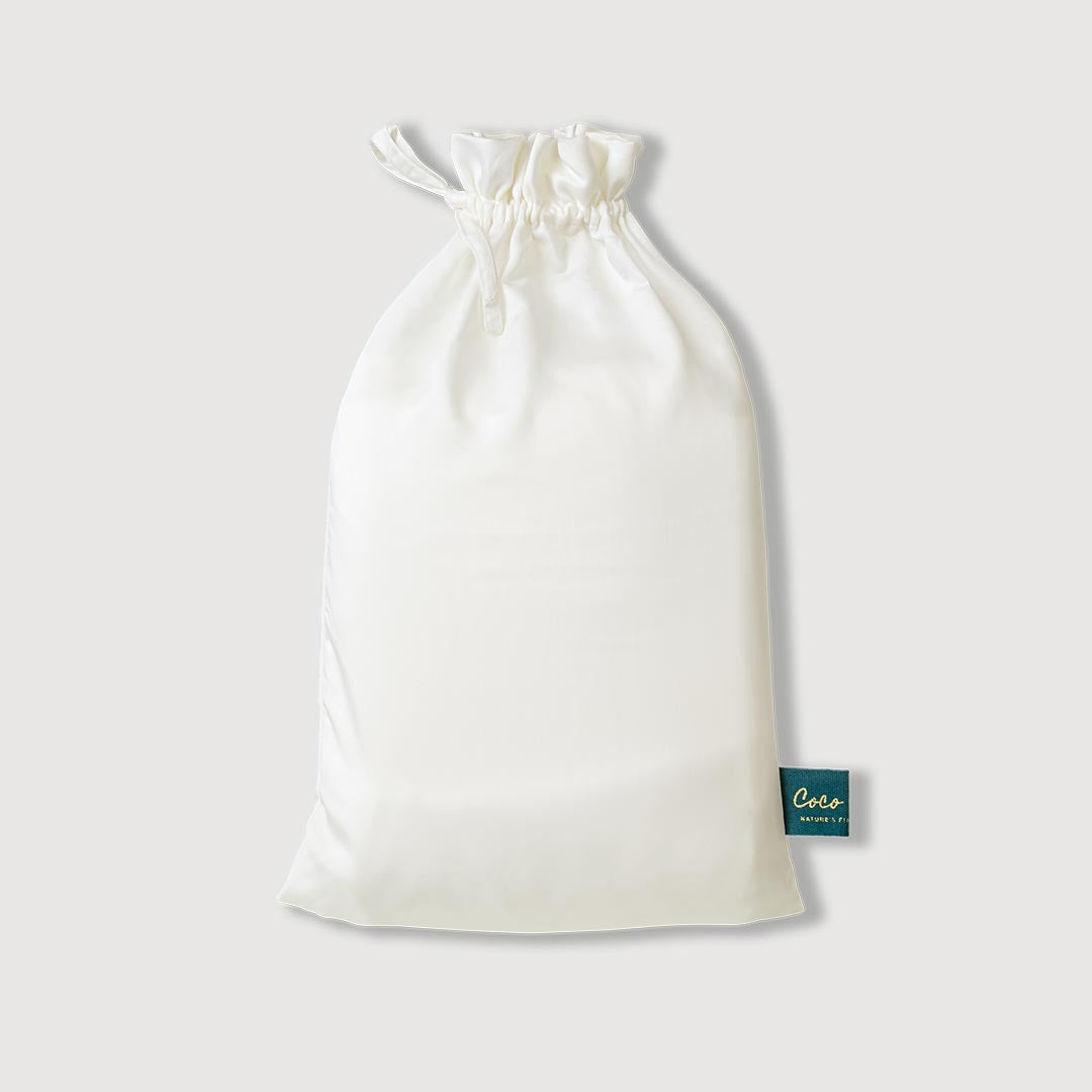 Tencel hoeslaken off white