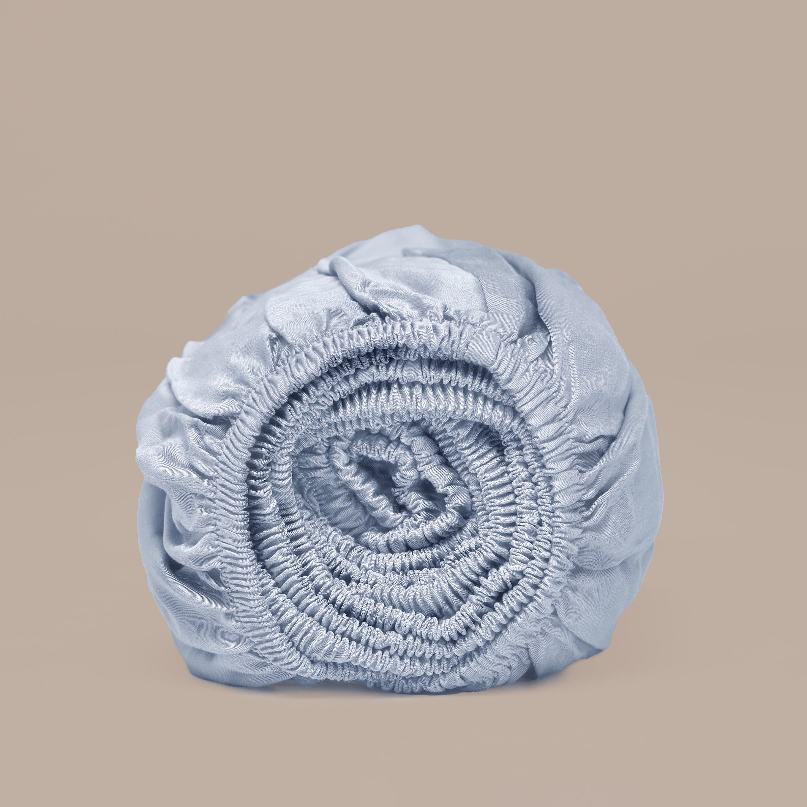 Tencel hoeslaken grijs blauw