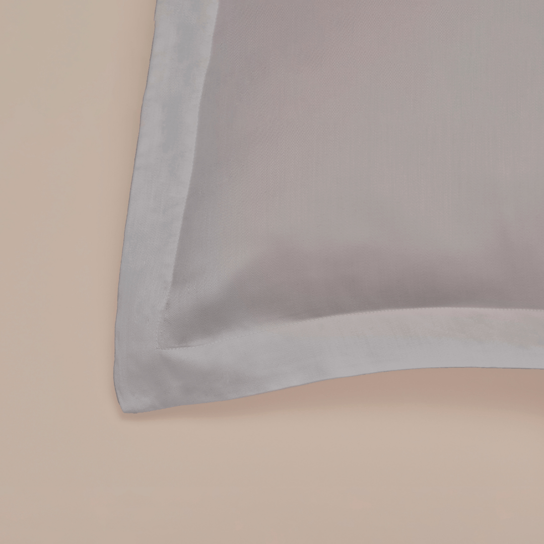 Tencel kussensloop taupe