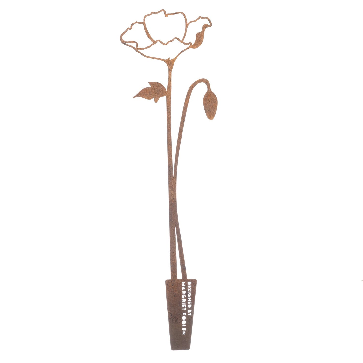 Poppy A Corten staal 70cm