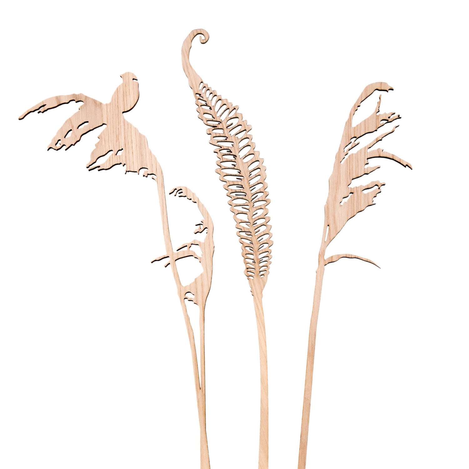 Reed Branch With Bird I Rietstengel Met Vogel