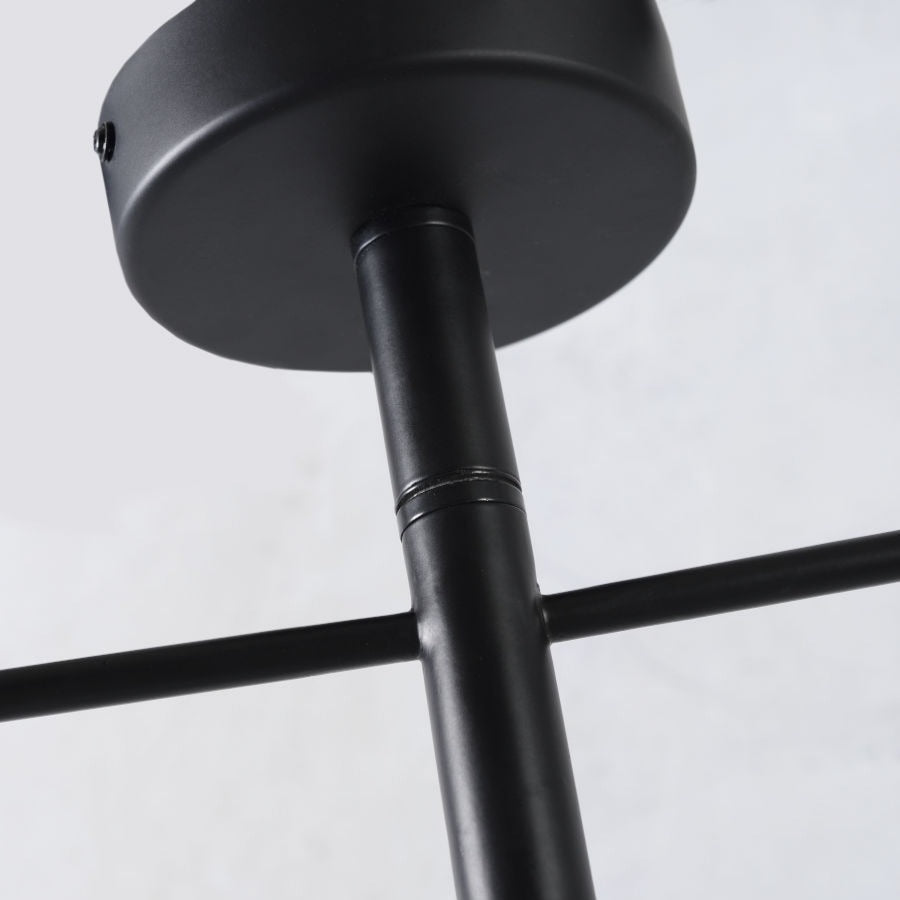 Izmir - hanglamp  zwart - goud