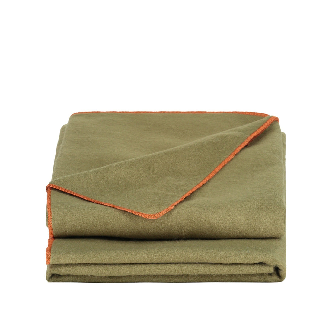 Plaid Stitched Cigar Brown/Terracotta