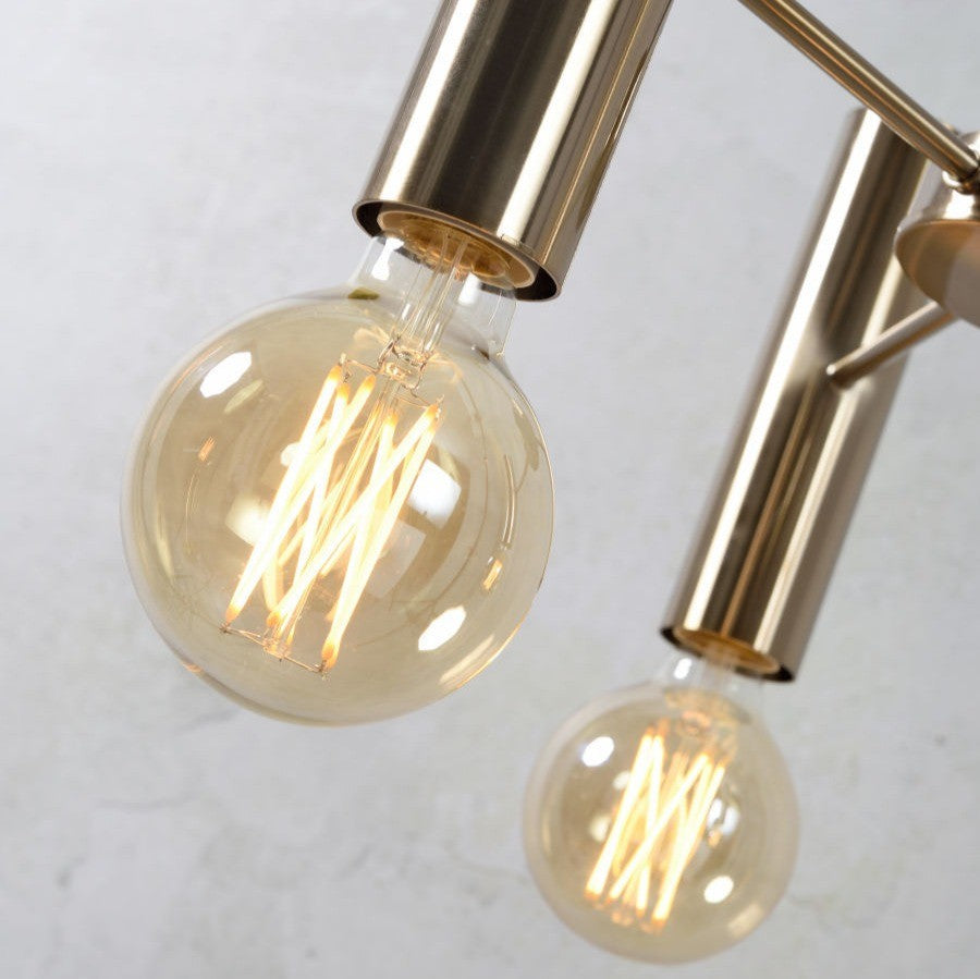 Cannes - hanglamp - ijzer - goud