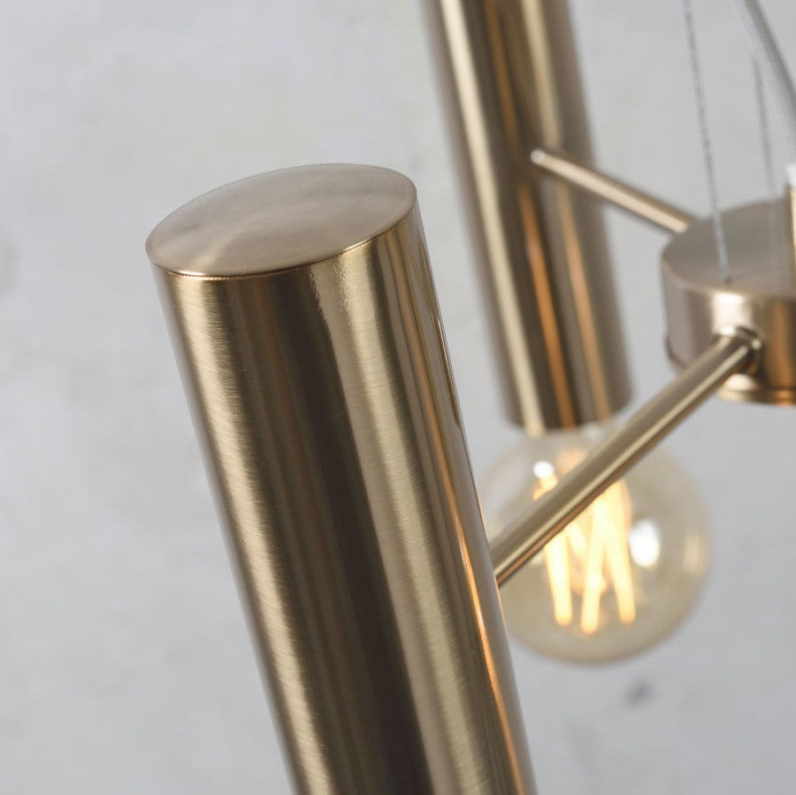 Cannes - hanglamp - ijzer - goud