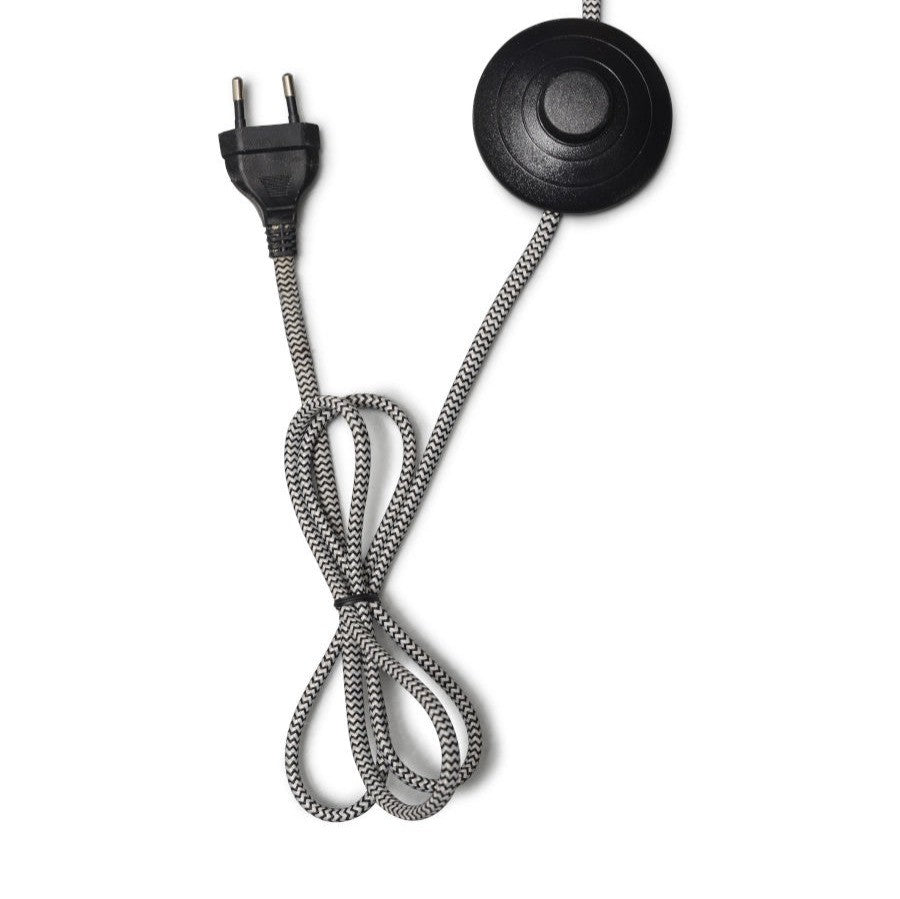 Barcelona - vloerlamp - ijzer - zwart