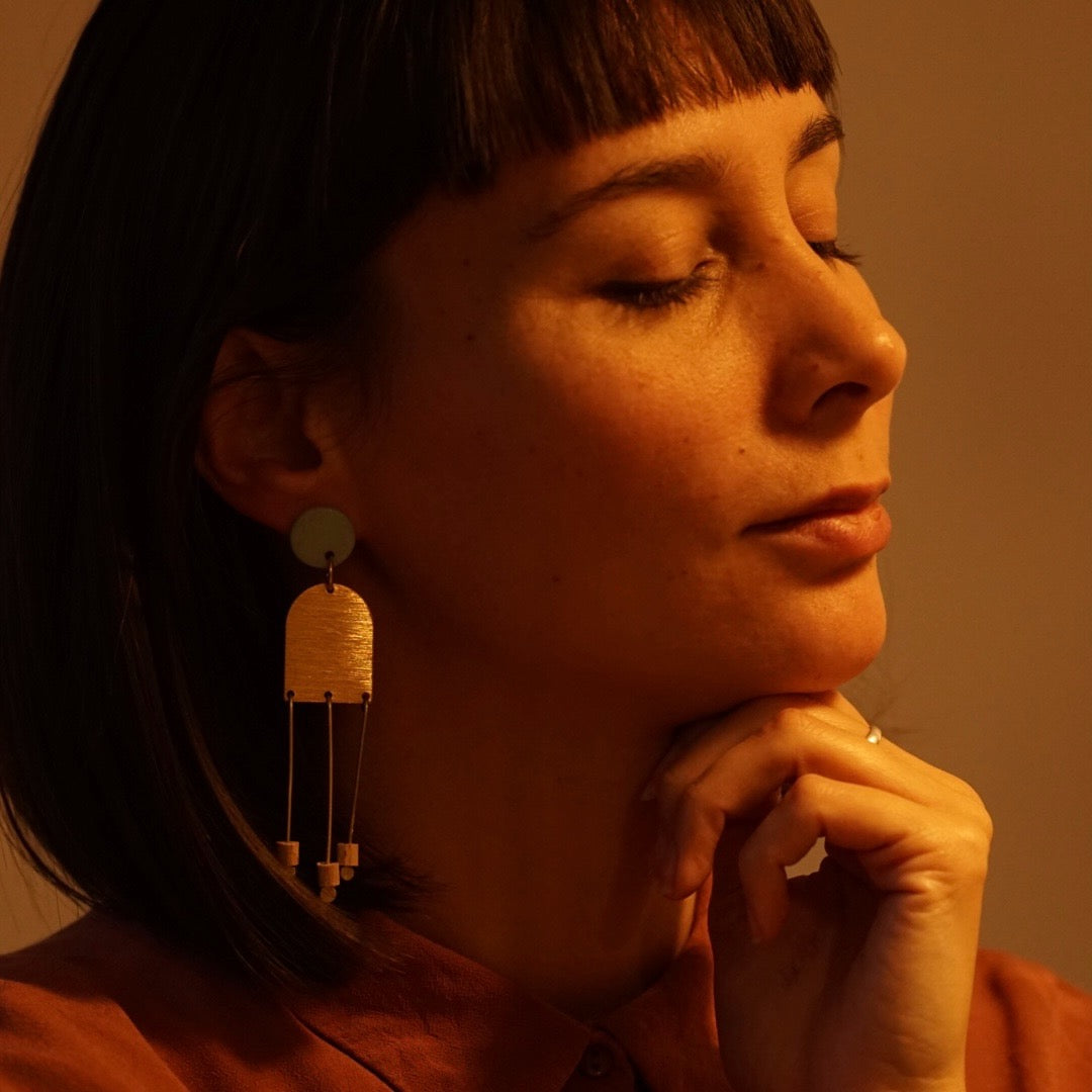 porseleinen oorbellen L&