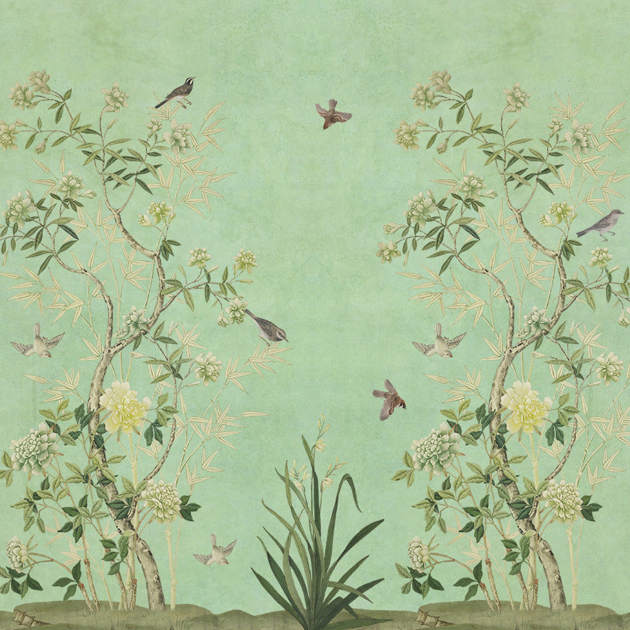 Behang Antique Chinois EcoTex