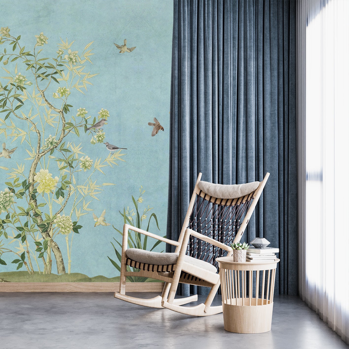 Behang Antique Chinois Provinyl