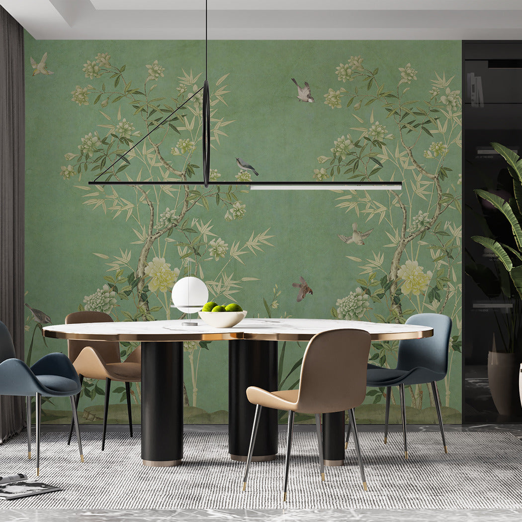 Behang Antique Chinois Airtex