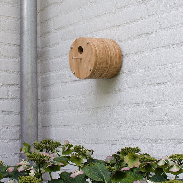 Bamboe Vogelhuisje Fly Inn - Wand model