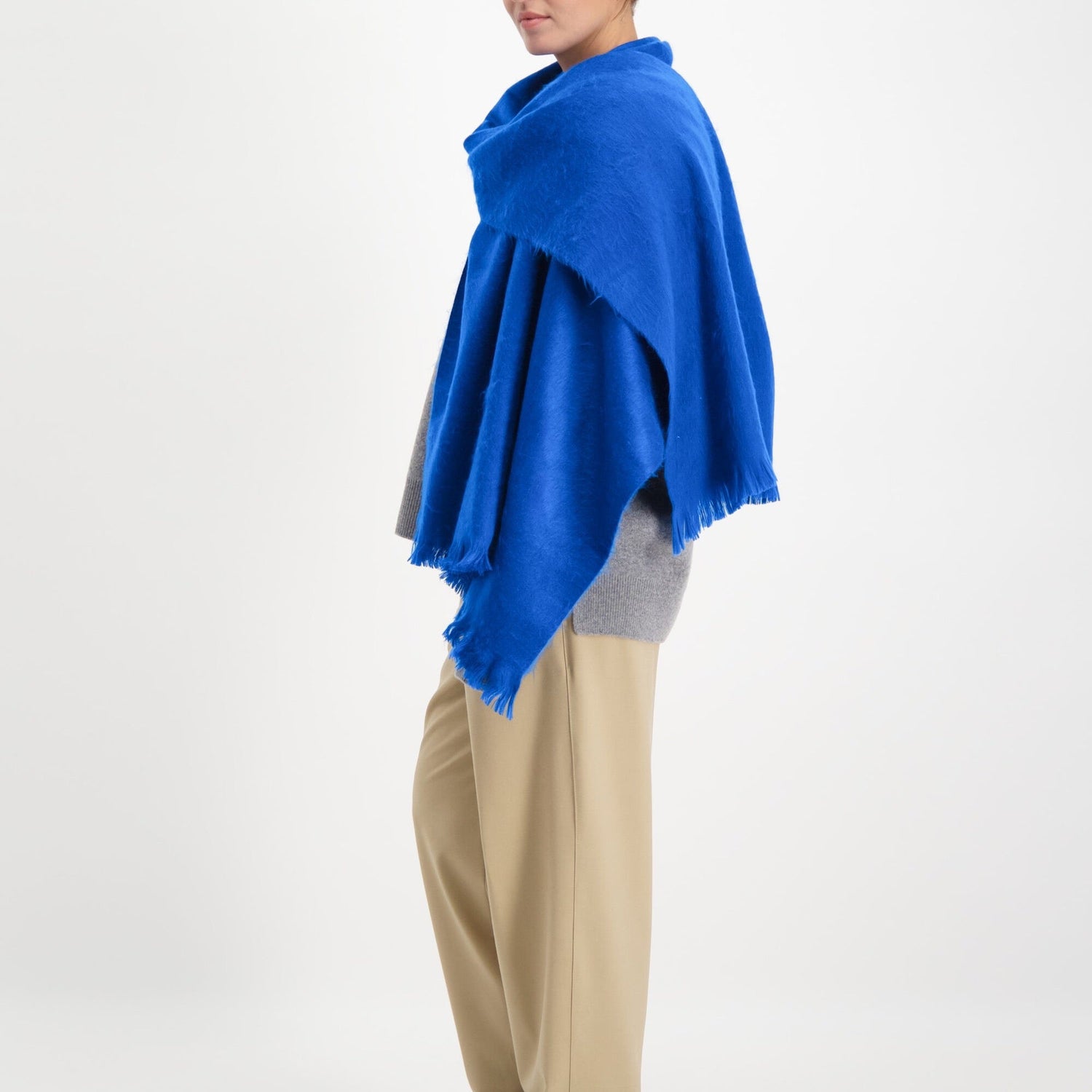 Slim Scarf Bright blue