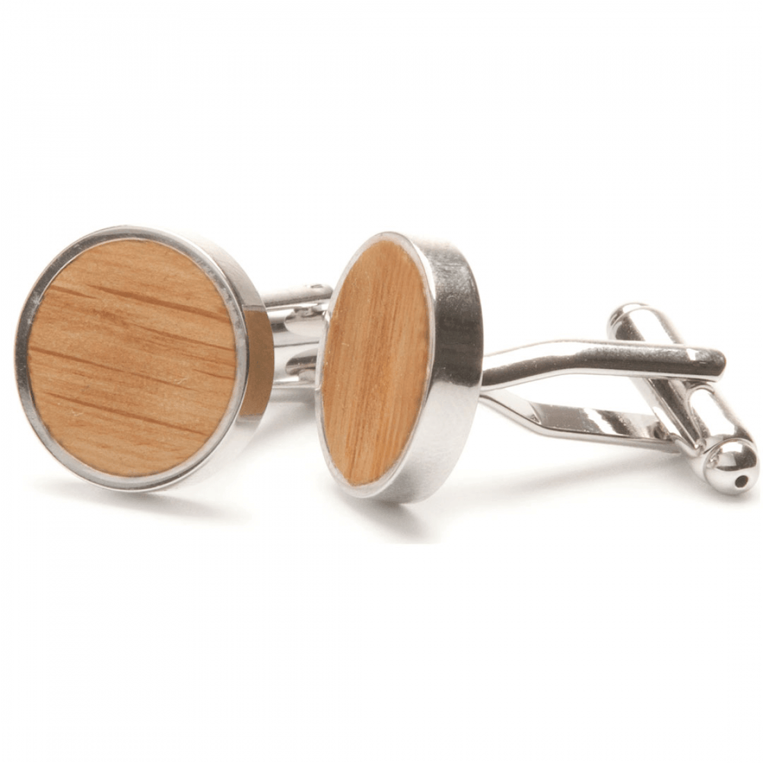 Recht Eiken - Houten Manchetknopen