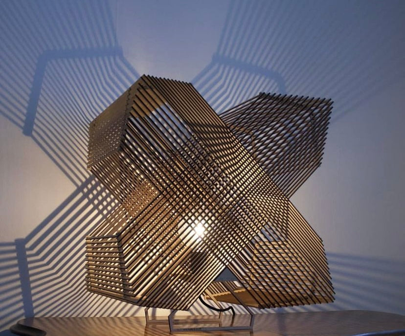 No.41 Tafellamp Angles by Alex Groot Jebbink