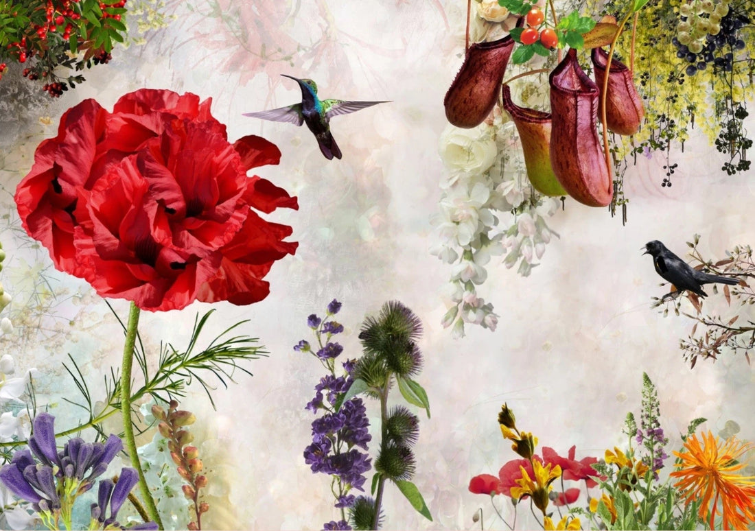 Behang A Day in the Field I Ecotex