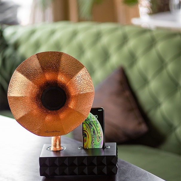 Akoestische Smartphone Versterker – Rose Gold