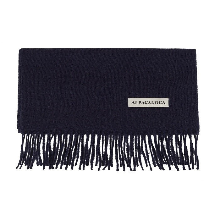 Scarf Baby Alpaca Dark Blue