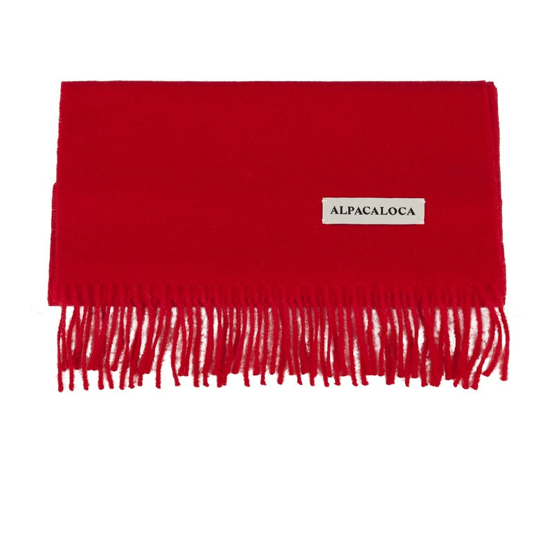 Scarf Baby Alpaca Red