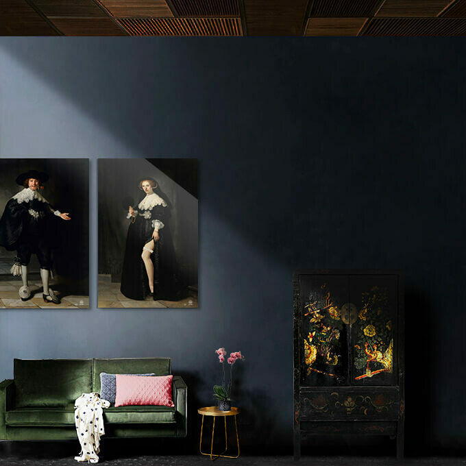 Arty-Shock Oopjen &amp; Marten - Medium - 80 x 120 cm