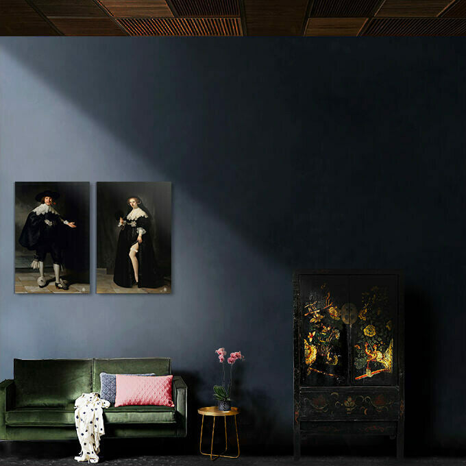 Arty-Shock Oopjen &amp; Marten - Small - 60 x 90 cm