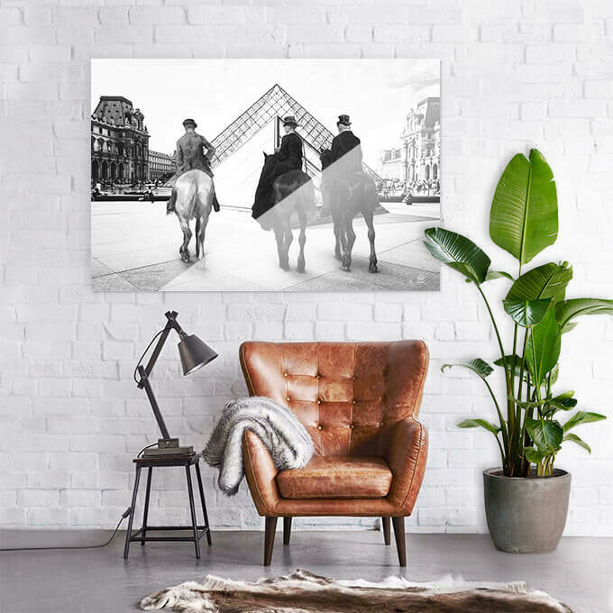 Arty-Shock Trois Chevaux - Large - 150 x 100 cm