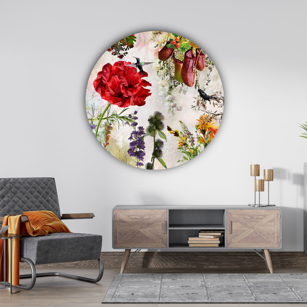 Behangcirkel ⌀ 100 cm A Day in the Field