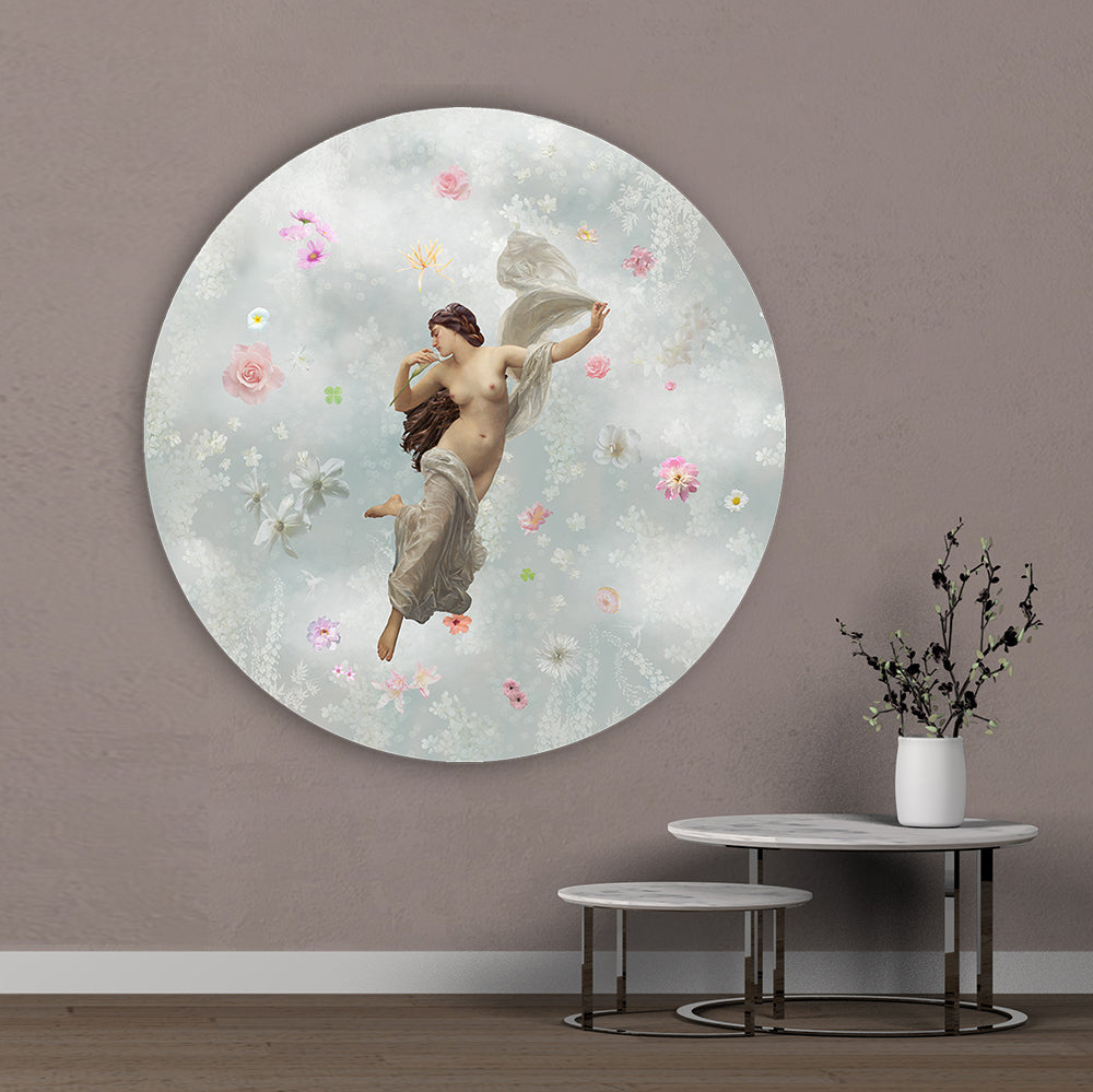 Behangcirkel My Little Heaven ⌀ 100 cm