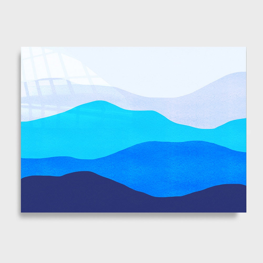 Blue Desert - Liggend