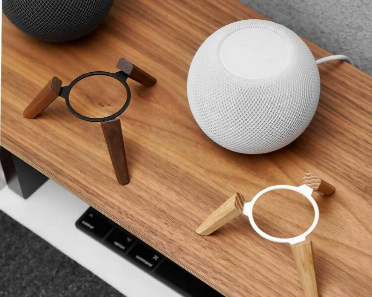 Houten Houder voor Apple HomePod Mini - TriPod - Eikenhout