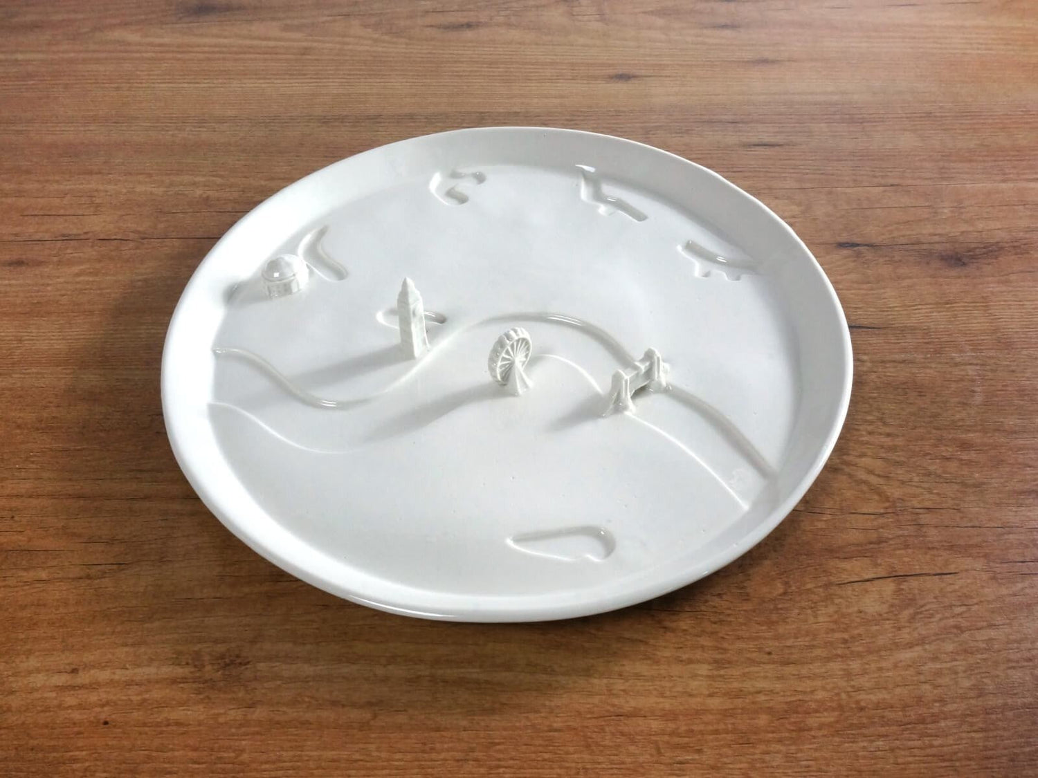 City Plate - porseleinen schaal