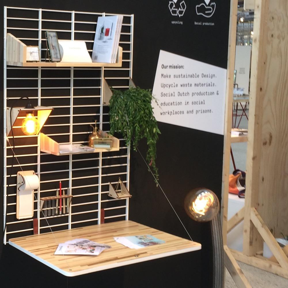 Duurzaam FENCY Bureau - Geperst pallet