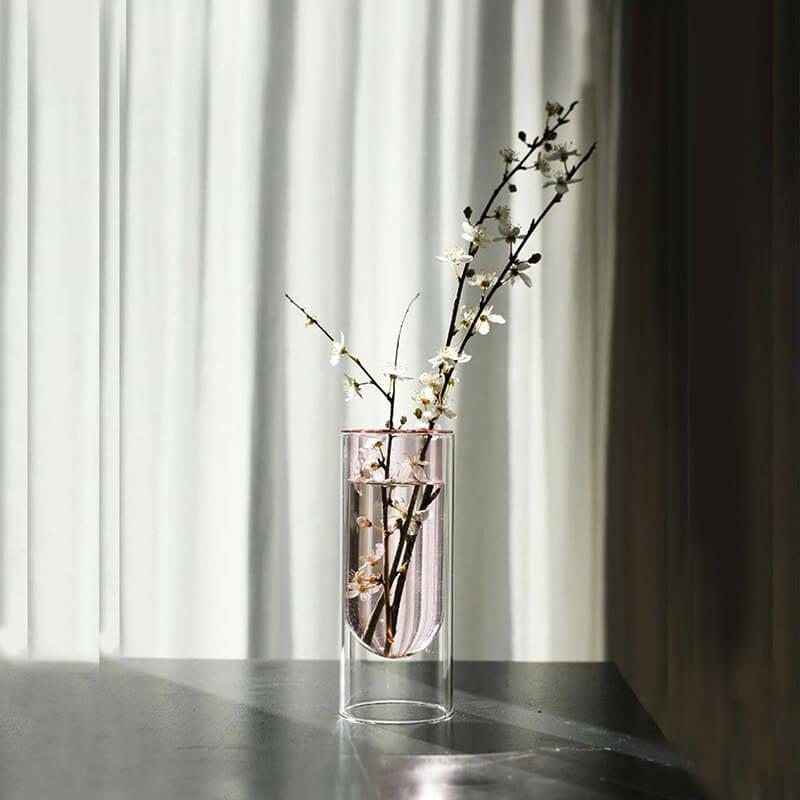 Flower Tube vaas Laag - Studio About