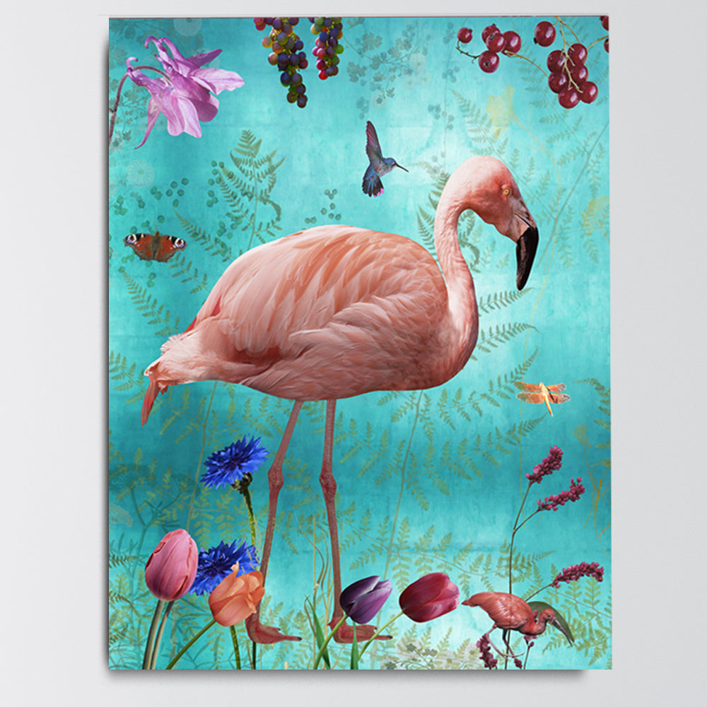 Behangpaneel 140*180 cm Audubon Blue