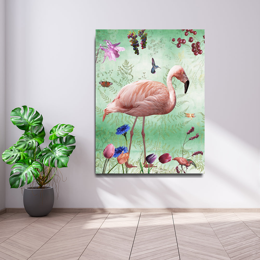 Behangpaneel 140*180 cm Audubon Green