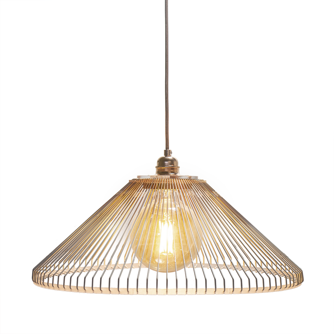 Hanglamp circulair HOOK&quot;d wit - by Tolhuijs Design