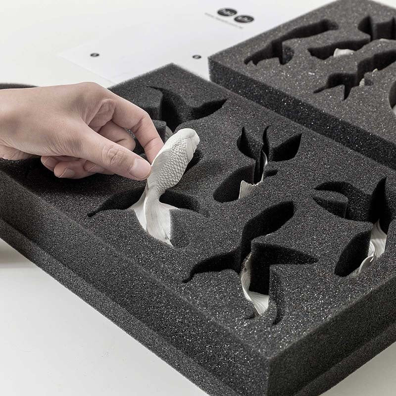 Goldfish klok - O vorm - HaoShi