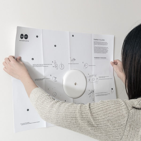 Goldfish klok - O vorm - HaoShi