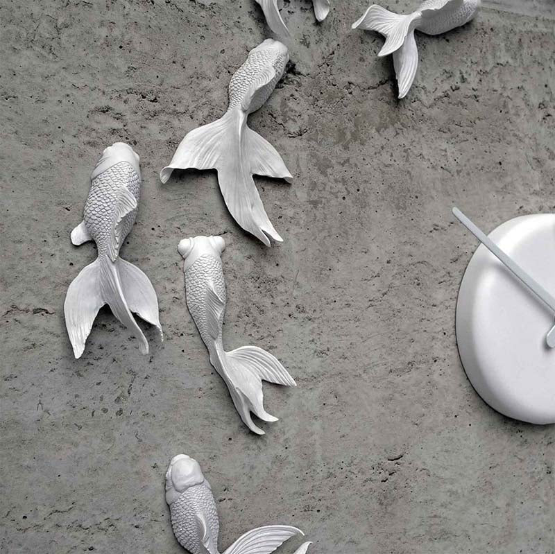 Goldfish klok - O vorm - HaoShi