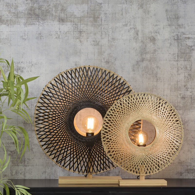 Kalimantan- Tafellamp -Bamboe - Large